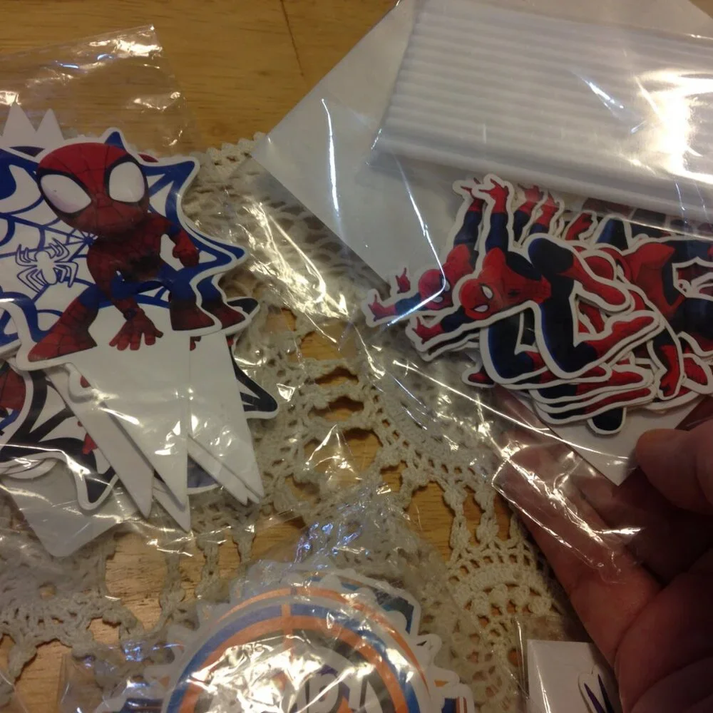 Party Supplies, cupcake toppers for home goods or store bought